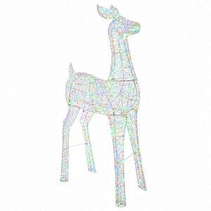 vidaXL Božićna LED figura soba LOVIISA 900 LED lampica Vi&scaron;ebojno