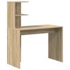 vidaXL Stol Sonoma hrast 102 x 50 x 124 cm Konstruirano drvo