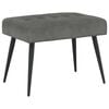 vidaXL Klupa s gumbastim tkanjem Tamnosiva 60 x 40 x 45 cm Bar&scaron;un