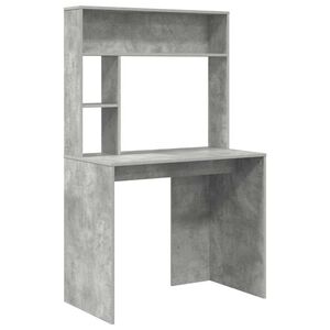 vidaXL Stol Betonski sivi 91 x 50 x 149 cm Konstruirano drvo