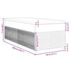 vidaXL Box spring krevet s madracem tamnoplavi 80 x 200 cm bar&scaron;unasti