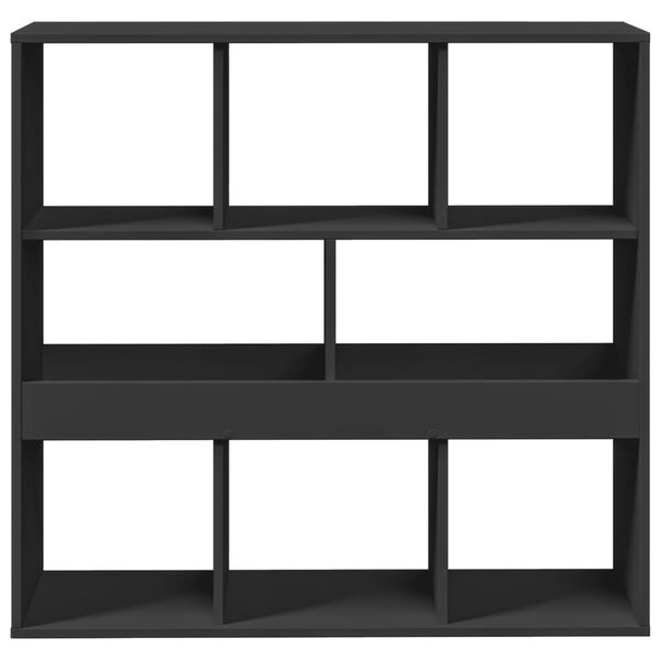 vidaXL Ormarić za knjige / sobna pregrada crni 100 x 33 x 94,5 cm