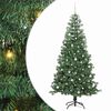 vidaXL Božićno drvce Zelena 240 cm PVC