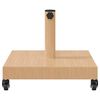 vidaXL Baza za suncobran Svjetlo drvo 45 x 45 x 31,5 cm