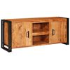 vidaXL TV ormar Smeđa 120 x 33 x 50 cm Masivno bagremovo drvo