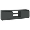 vidaXL TV ormarić sivi 120 x 30 x 35,5 cm od konstruiranog drva
