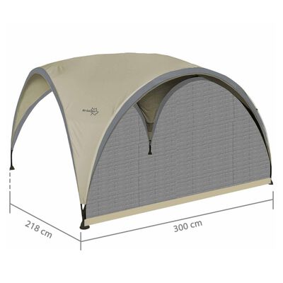 Bo-Camp bočni zid za šator za zabave s mrežom protiv komaraca S bež