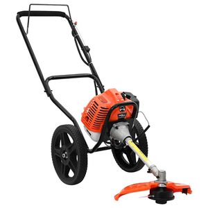 vidaXL Trimer s kotačima narančaste boje 52 cc 1,45 kW
