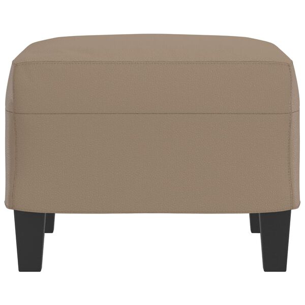 vidaXL Tabure boja cappuccina 60 x 50 x 41 cm od umjetne kože