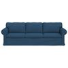 vidaXL Sofa 210cm Plava Metal