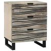 vidaXL Noćni ormar Bijela 50 x 33 x 62 cm Konstruirano drvo