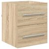 vidaXL Ormarić za umivaonik Sonoma hrast 38,5 x 41 x 48 cm