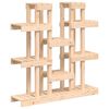 vidaXL Stalak za biljke 104,5 x 25 x 109,5 cm od masivne borovine