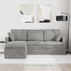vidaXL Sofa Svijetlo siva