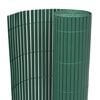 vidaXL Vrtna Ograda Zelena 150 x 500 cm PVC