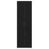vidaXL Uredski ormar Crni hrast 60 x 32 x 190 cm Konstruirano drvo