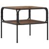 vidaXL Bocni stol Staro drvo 100 x 50 x 46 cm Konstruirano drvo