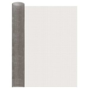 vidaXL Mrežna tkanina 80 x 200 cm 3 Mesh Nehrđajući čelik 201 Srebrna