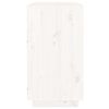 vidaXL Komoda bijela 100 x 40 x 75 cm od masivne borovine