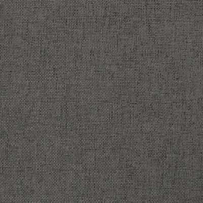vidaXL Tabure tamnosivi 60x60x36 cm od tkanine