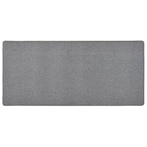 vidaXL Dugi tepih tamnosivi 50 x 100 cm