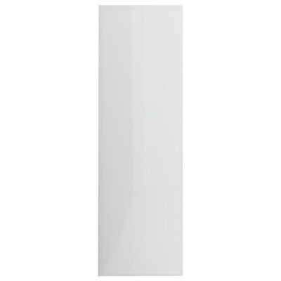vidaXL Ormarić za knjige sjajni bijeli 98x29x97,5 cm konstruirano drvo