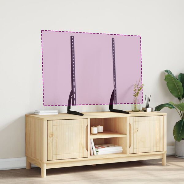 vidaXL TV stalci 2 kom za zaslon od 37 - 75 inča VESA 600x400 mm 45 kg