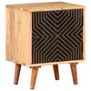 vidaXL Noćni ormarić 40 x 30 x 50 cm od masivnog bagremovog drva
