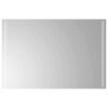 vidaXL LED kupaonsko ogledalo s ogledalom *Transparent*an 90 x 60 cm