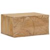 vidaXL Ručno rađeni noćni ormarić Tamnije smeđi teak 40 x 30 x 20 cm