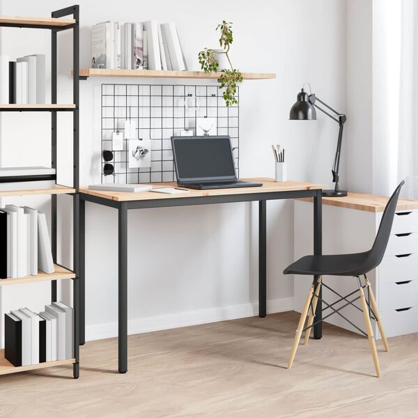 vidaXL Stol za objedovanje Prirodna 110 x 55 x 75 cm