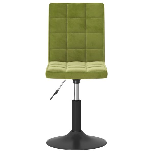 vidaXL Barski stolac svjetlozeleni bar&scaron;unasti