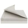 vidaXL Cerada s rupama Bijela 6 x 10 m 90 gsm PE