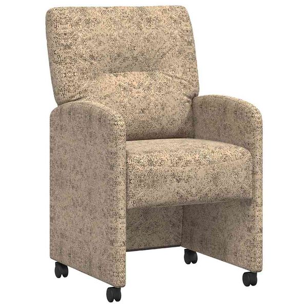 vidaXL Blagovačke stolice s kotačima 2 pcs Svjetlosiva 57 x 67 x 95 cm