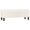 vidaXL Klupa krem 100 x 35 x 41 cm od umjetne kože