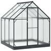 vidaXL Vrtni staklenik 183,5 x 183,5 x 207 cm