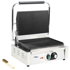 vidaXL Pekač za sendviče s utorima 2200 W 43x30,5x20 cm