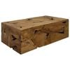 vidaXL Stolić za kavu od prave tikovine 90 x 50 x 30 cm smeđi