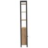 vidaXL Ormarić za knjige Umjetnički hrast 40 x 24 x 161 cm