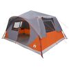 vidaXL Instant &scaron;ator s krovom Siva i narančasta 365 x 280 x 200 cm
