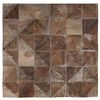 vidaXL Zidne panele 11 kom. Bjeljen 30 x 30 x 1,7 cm Čvrsto teak drvo