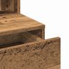 vidaXL Toaletni stolić Staro drvo 80 x 41 x 144.5 cm Konstruirano drvo