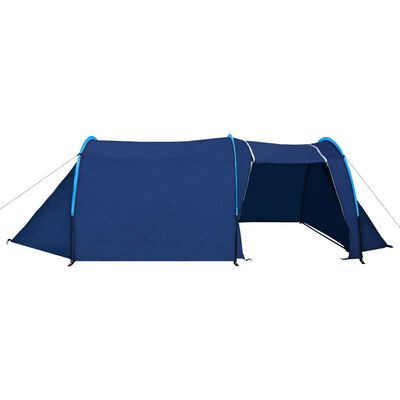 vidaXL Šator za kampiranje za 4 osobe modri/svjetloplavi