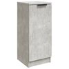 vidaXL Komoda siva boja betona 30 x 30 x 70 cm od konstruiranog drva