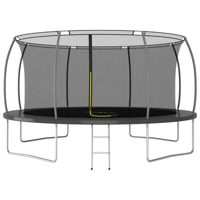 vidaXL Set trampolina okrugli 460 x 80 cm 150 kg