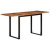 vidaXL Blagovaonski stol 140 x 70 x 75 cm od masivno drvo bagrema