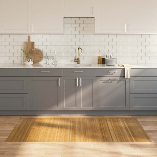 vidaXL Tepih pravokutni prirodni 100 x 200 cm od bambusa