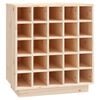 vidaXL Ormarić za vino 55,5 x 34 x 61 cm od masivne borovine