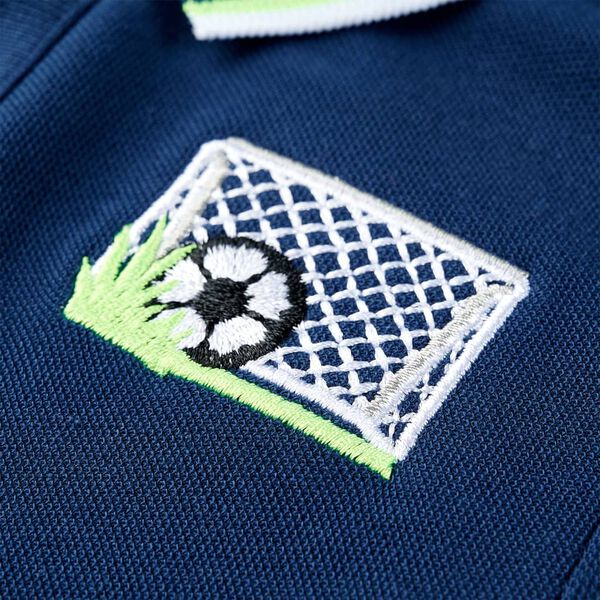 Dječja polo majica modra 104