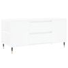 vidaXL Stolić za kavu bijeli 102 x 44,5 x 50 cm od konstruiranog drva